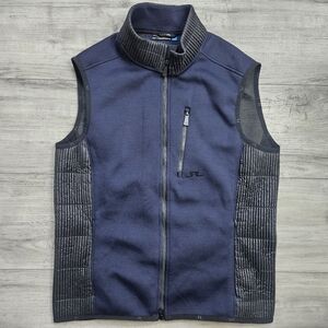 J. Lindeberg Regal Techno HYBRID GOLF VEST Jacket Quilted Mens XXL LARGE Measure